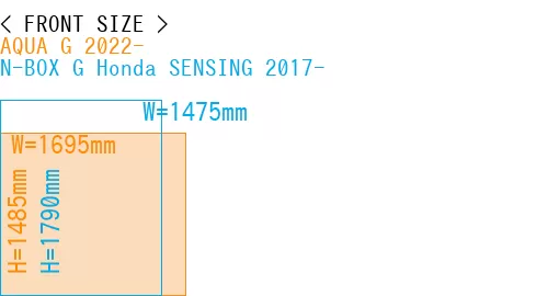 #AQUA G 2022- + N-BOX G Honda SENSING 2017-